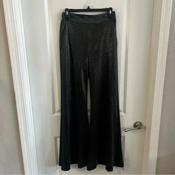 B94 Alix NYC sparkle Wide Legged Pants Size Small - Picture 2 of 8